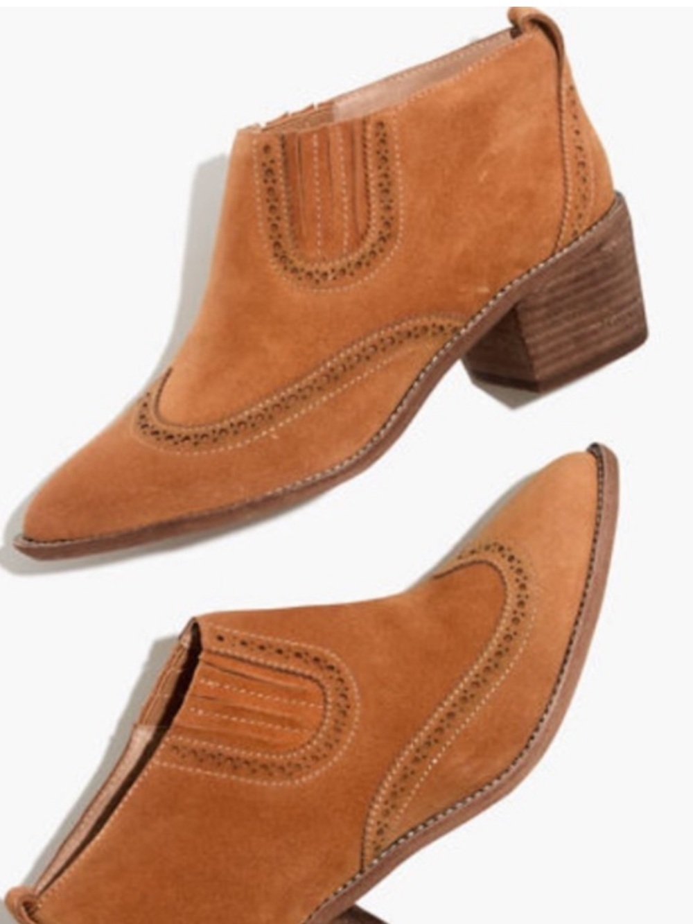 Madewell Grayson chelsea boot size 8 Brown Camel
